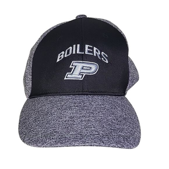 Captivating Headwear Purdue Boilermakers Grey Black Hat - Picture 1 of 9